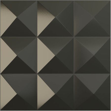 EKENA MILLWORK 11 7/8in. W x 11 7/8in. H Benson EnduraWall Decorative 3D Wall Panel Covers 0.98 Sq. Ft. WP12X12BEHDS